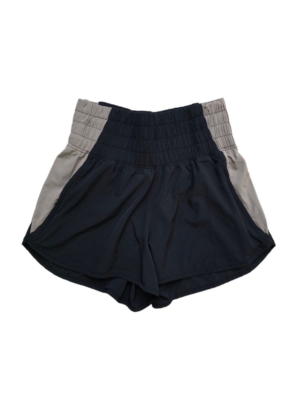 YPB Abercrombie & Fitch Two Tone Shorts Black And Tan Size Small